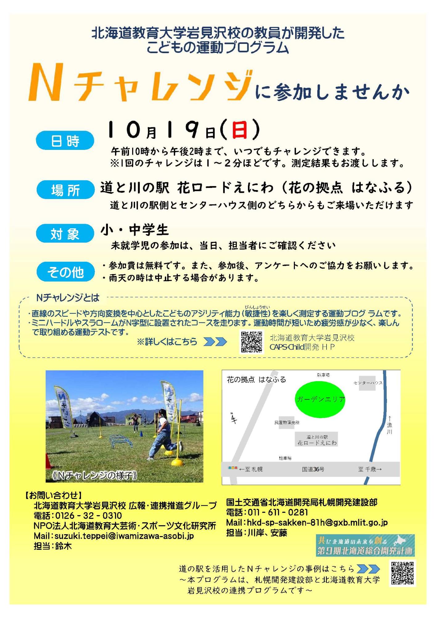「Nチャレンジ」ちらし