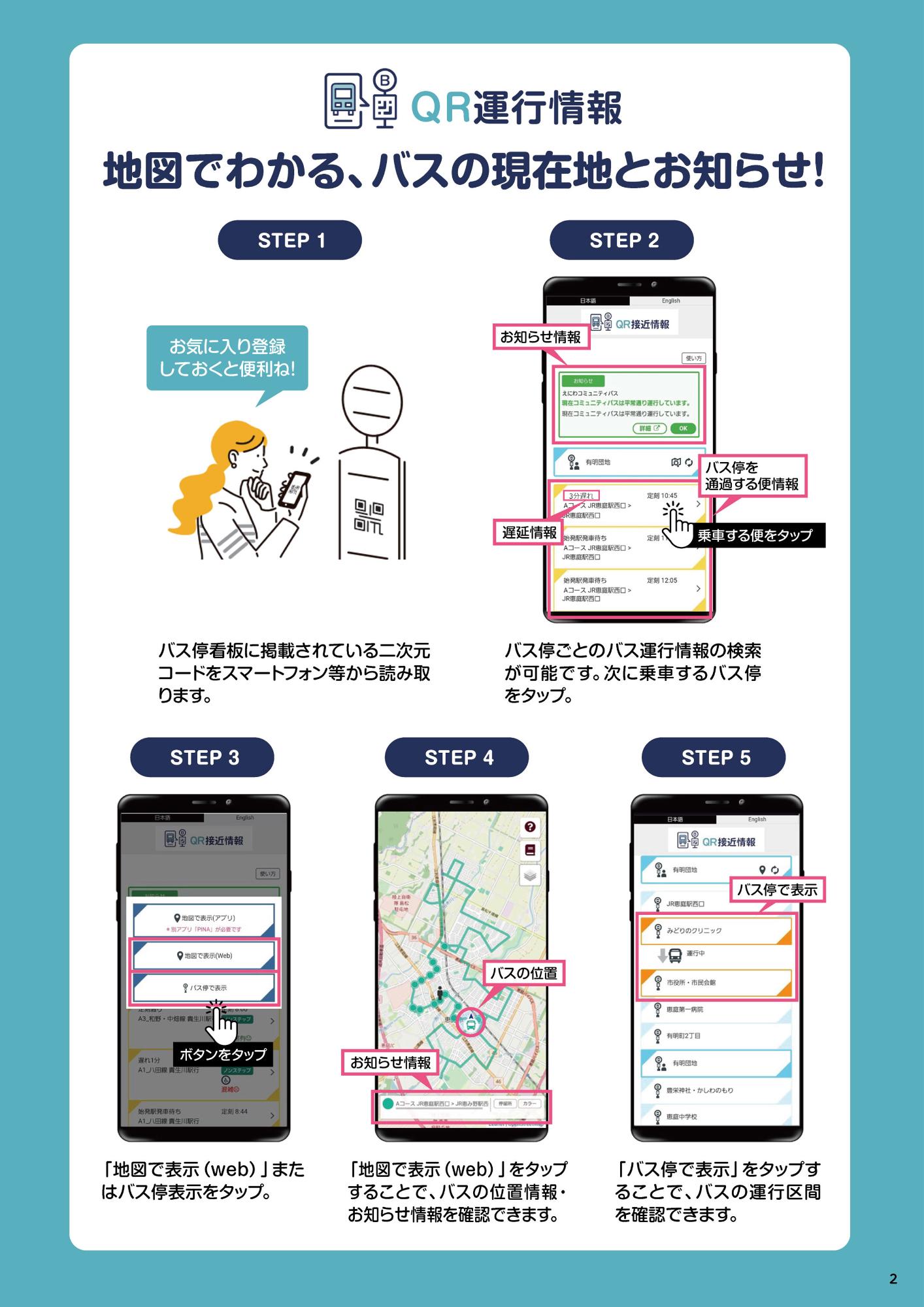 エコバスQR運行情報
