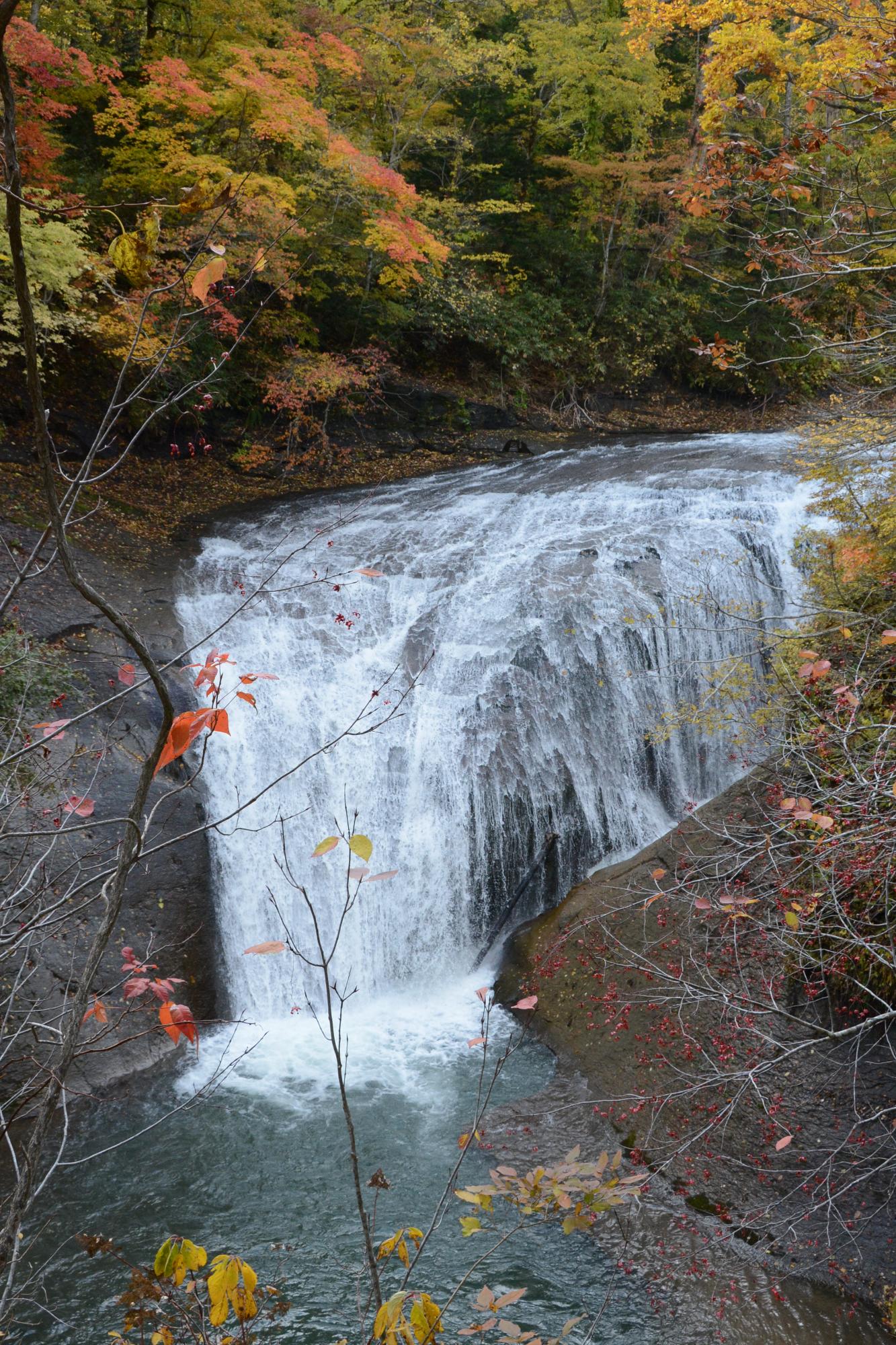 平成27年10月白扇の滝