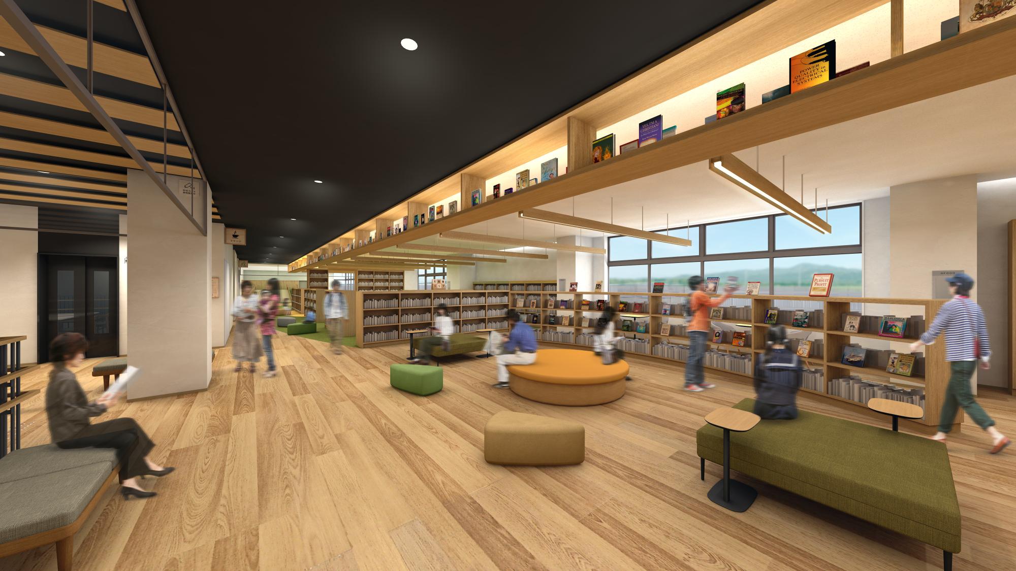 2階 図書交流スペース