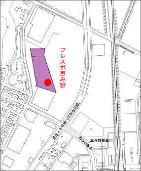 フレスポ恵み野期日前投票所地図